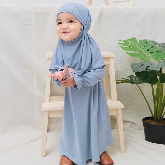 Gamis Anak Bayi Perempuan Newborn / Gamis Bayi Perempuan Cantik Jersey Original Korea 0-5 tahun