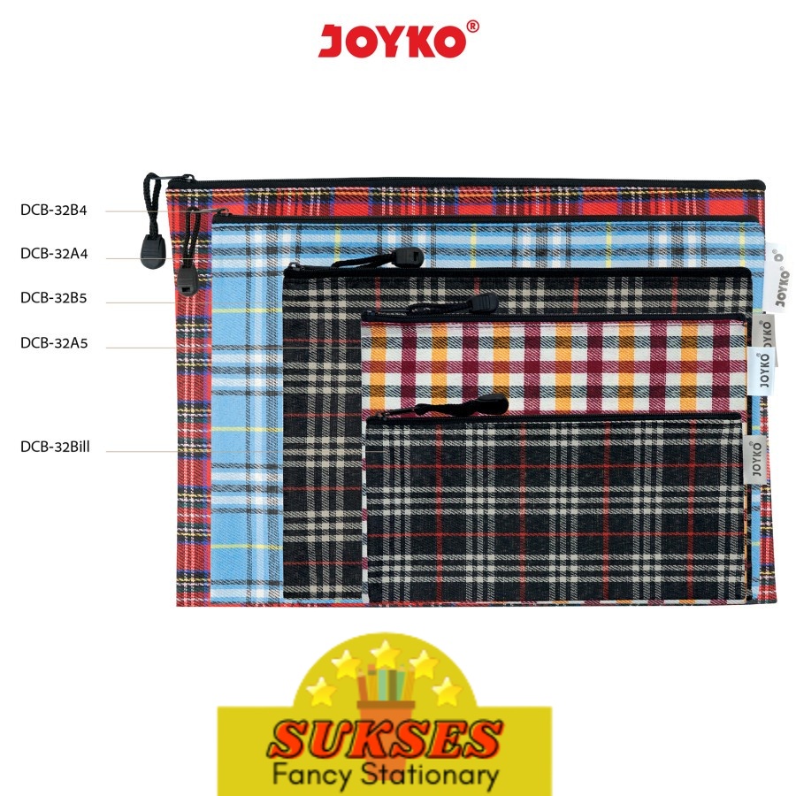 

Document Bag Tas Dokumen Joyko Sarung Dcb-32 Bill A5 B5 A4 B4