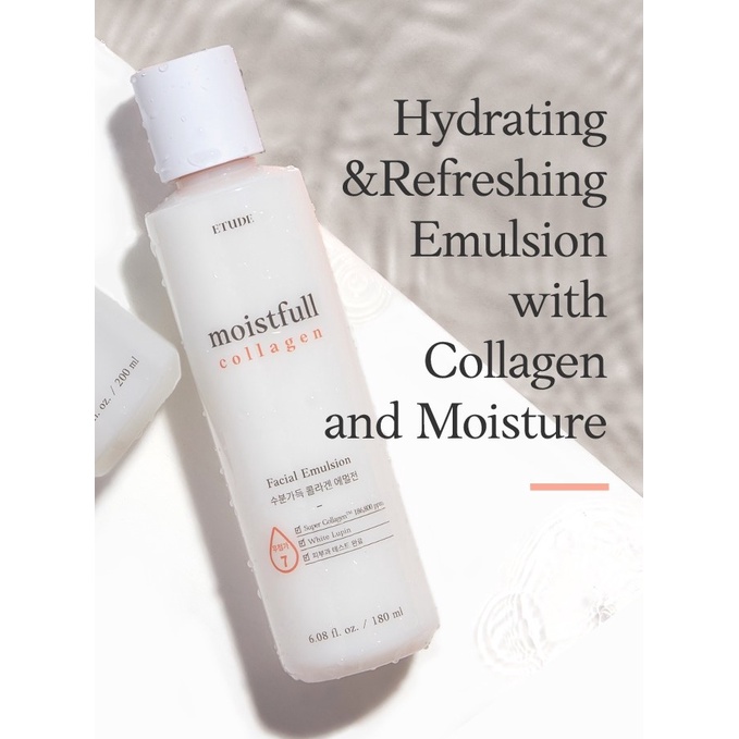 ETUDE HOUSE - Moistfull Collagen Emulsion 180ml ( 2021 EDITION )