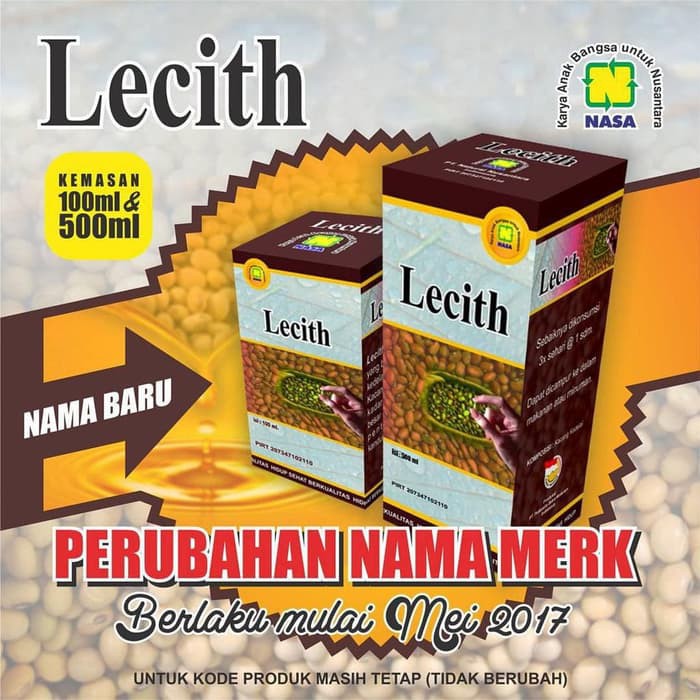 

NATURAL LECITHIN BESAR LCTB MINYAK KEDELAI LCTB CAIR 500 ml ORIGINAL