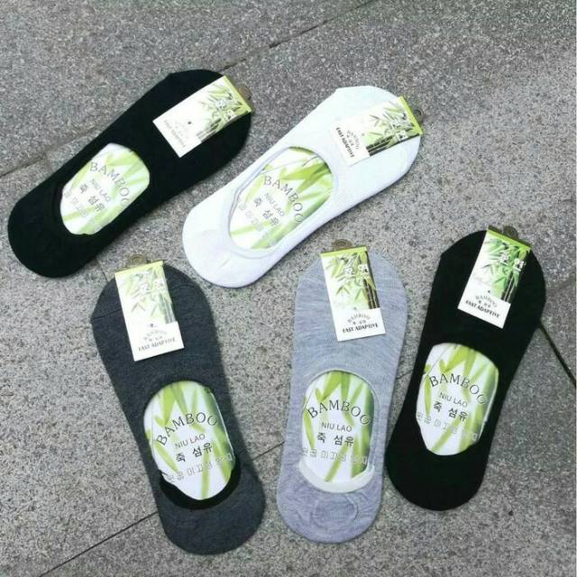 Kaos Kaki pendek Serat Bambuu (Bamboo Sock)