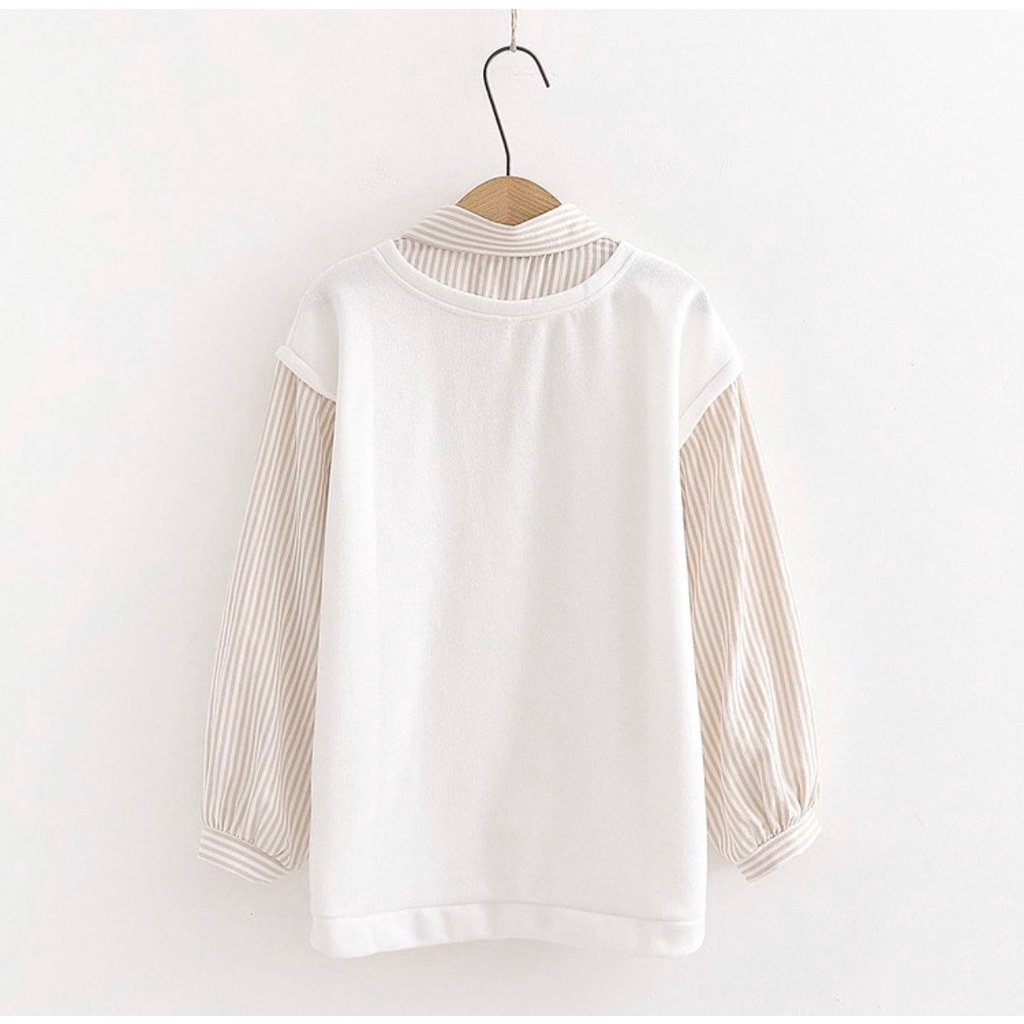 Prqueen Fashion | Ama Blouse | Baju Atasan Wanita Blouse | Blouse Vest Wanita Korean Style