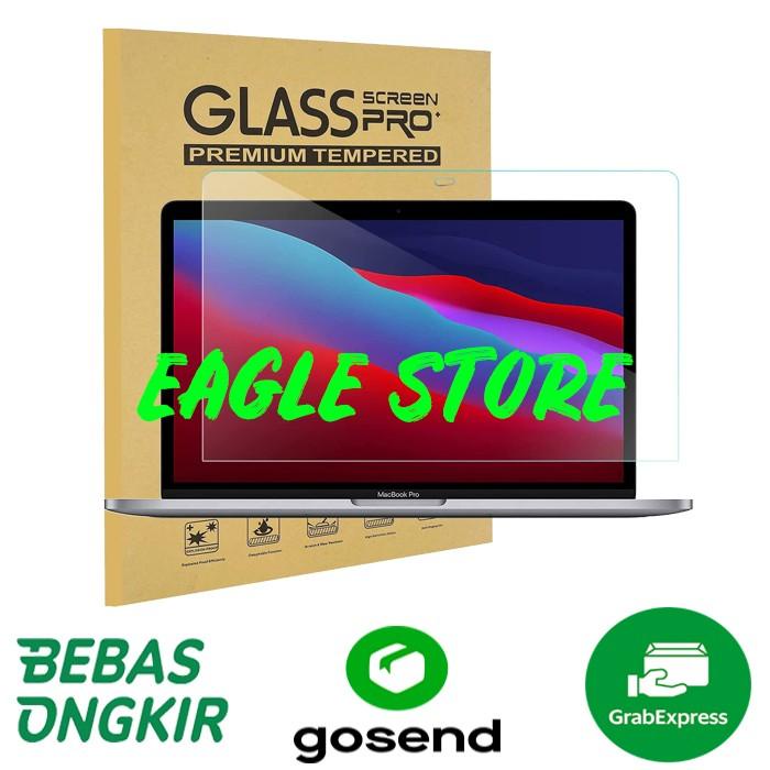 Tempered Glass Layar Macbook New Air 13" Pro 13" M1 Pro 15" Anti Gores