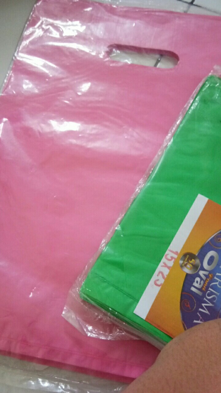 Kresek Plong 25 X 35 Cm / Tas Plong / Kresek Baju / Kresek Olshop / Tas Pond Oval