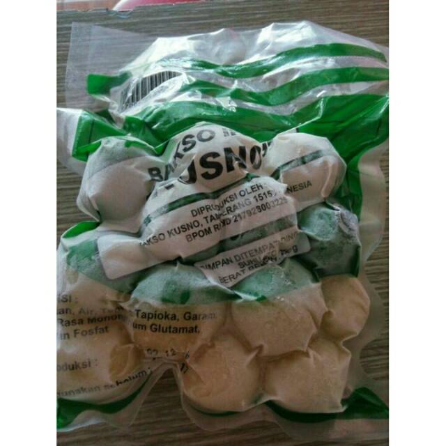 

Bakso IKAN KUSNO HALAL BPOM ukuran 1kg