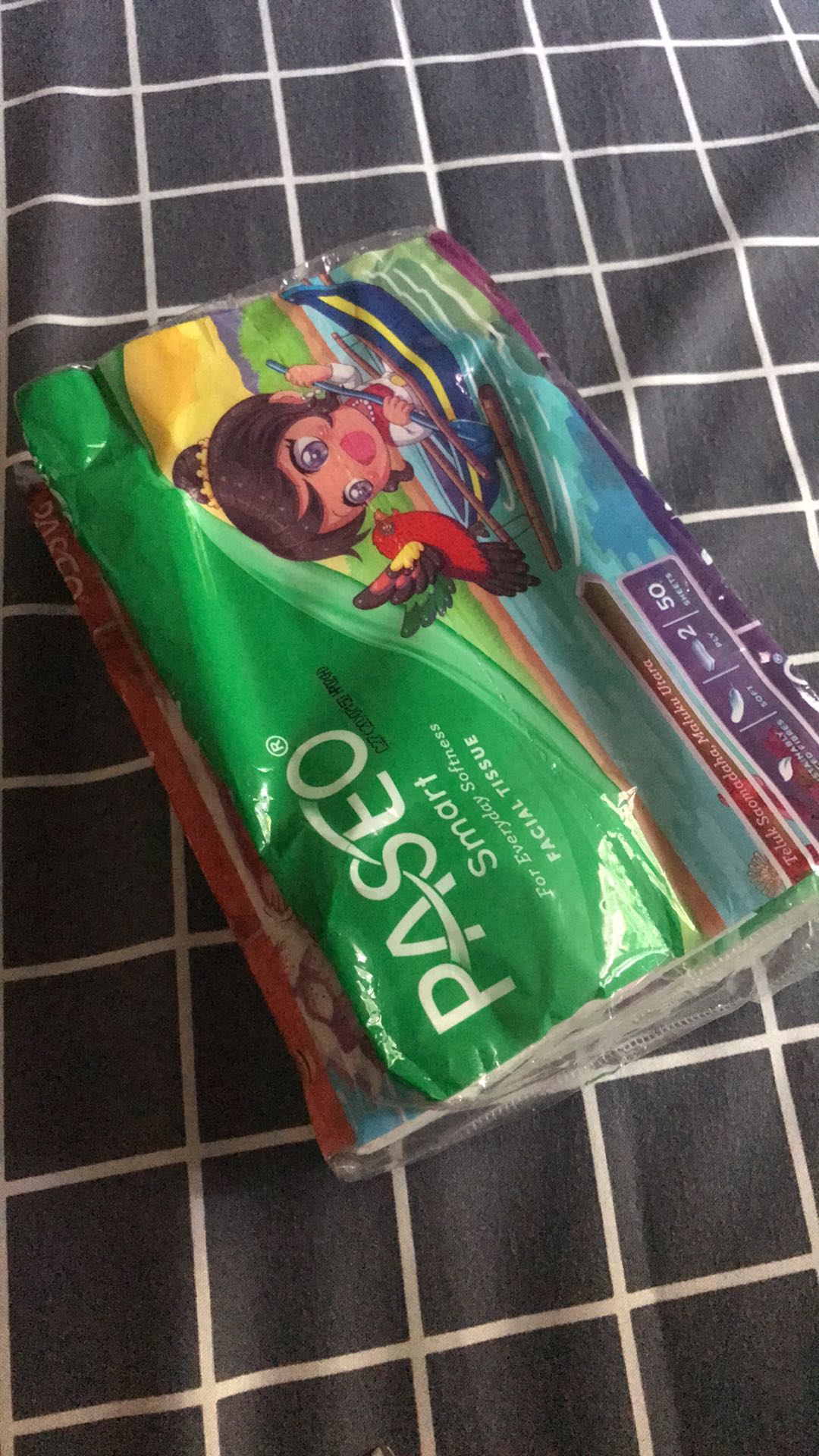 Tisue Paseo Travel Pack 2 Ply Isi 50 Sheet Tissue Murah