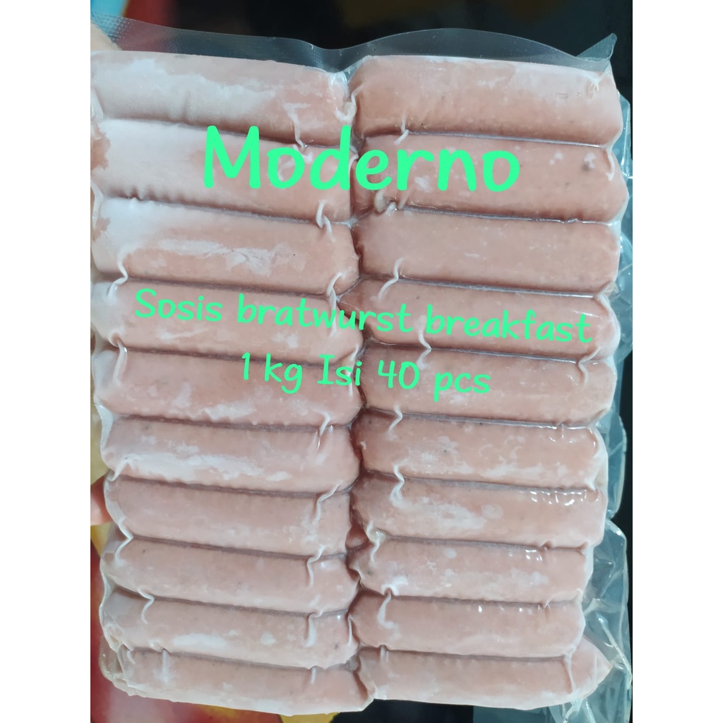 

Sosis sapi bratwurst breakfast 1 Kg isi 40pcs