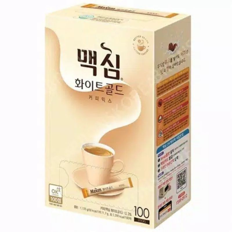 Maxim White Coffee Mix 1170gr(100sht@11,7g)