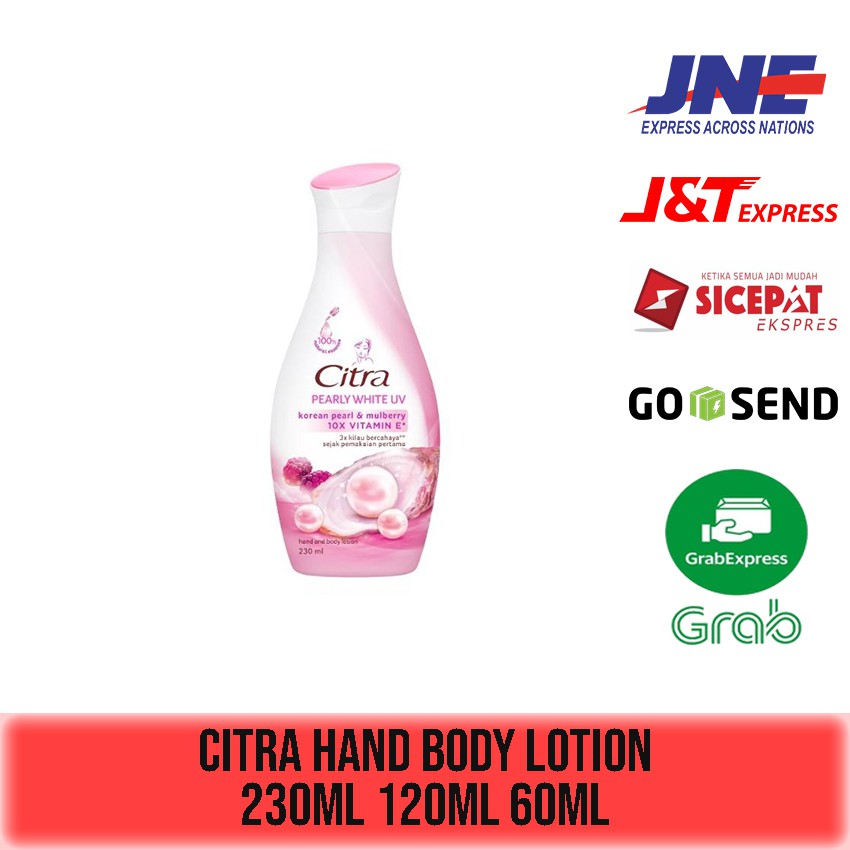 CITRA HAND BODY LOTION 60ml 110ml 210ml