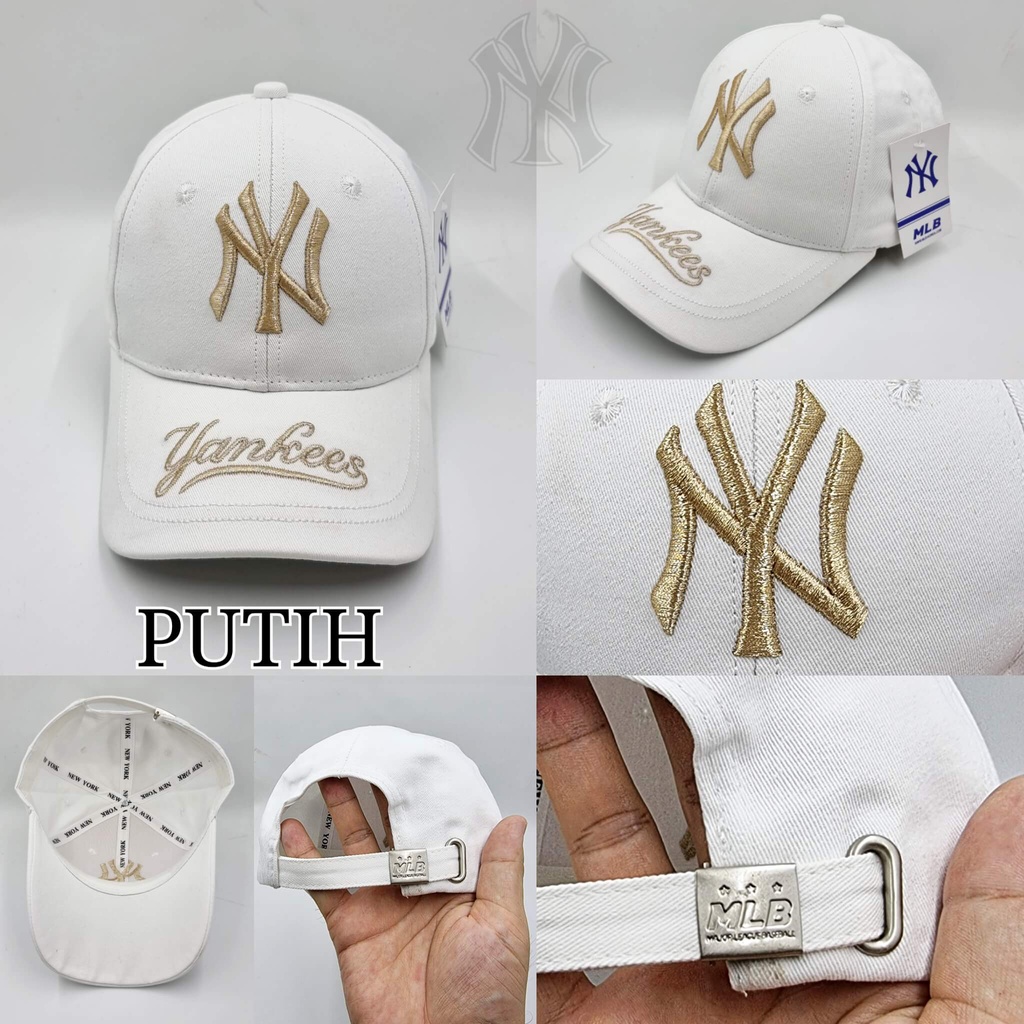 Topi Baseball Pria Wanita Import Full Bordir Cewek Fashion Logo Warna Pink