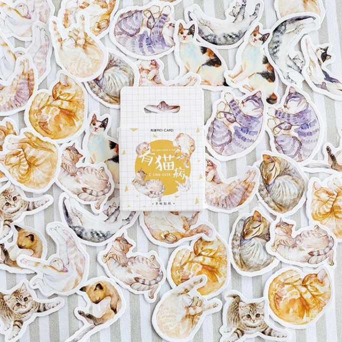 

[shishimi] stiker cute kawai untuk DIY dekorasi buku jurnal scrapbook diary A0128SB