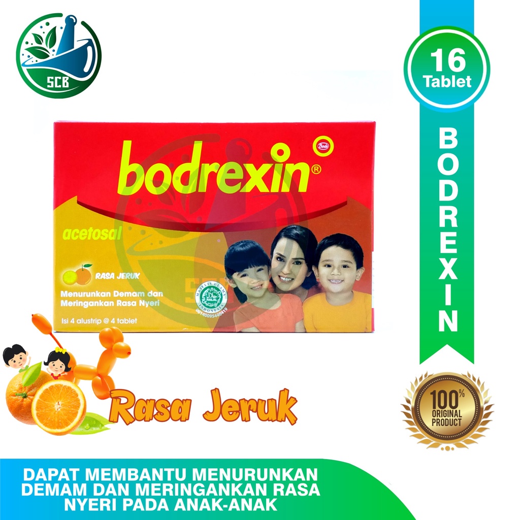 Bodrexin Acetosal - Obat Penurun Demam