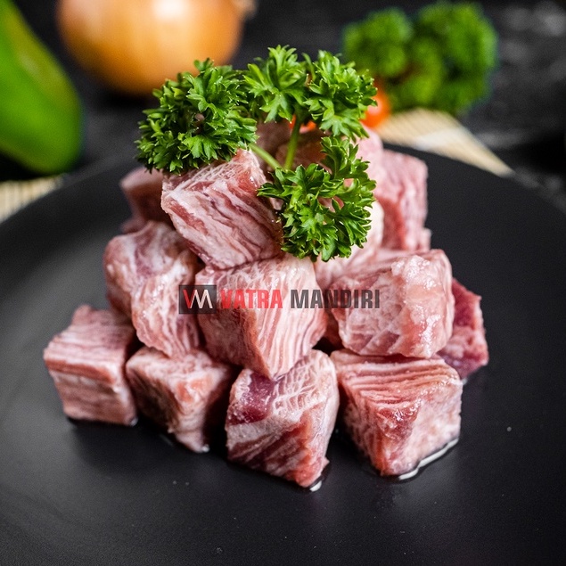 

Wagyu Meltique Saikoro Beef Cubes - Sapi Wagyu Meltique Dadu