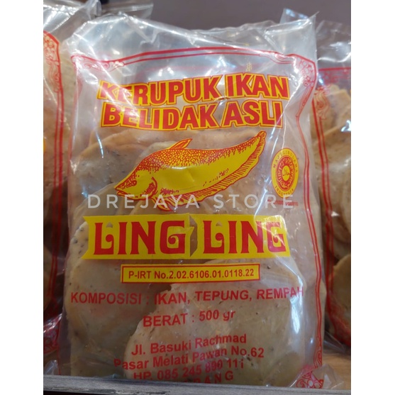 

Kerupuk Ikan Belidak Asli Ling Ling