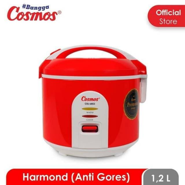 Rice Cooker Cosmos CRJ-6803 Panci Anti Gores