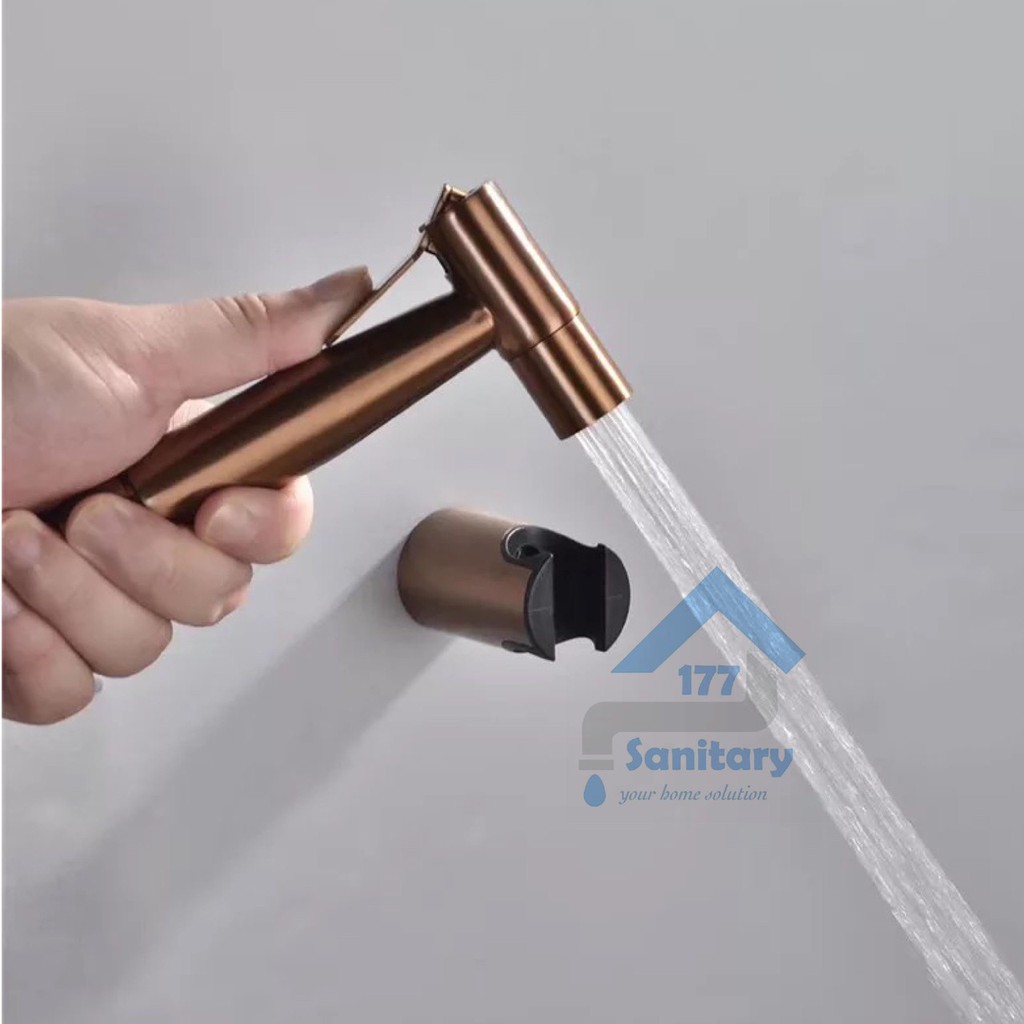 Jet Shower STAINLESS 304 Rose Gold RG21-Semprotan kloset washer Shower bidet toilet rosegold closet cebok washer spray/D27