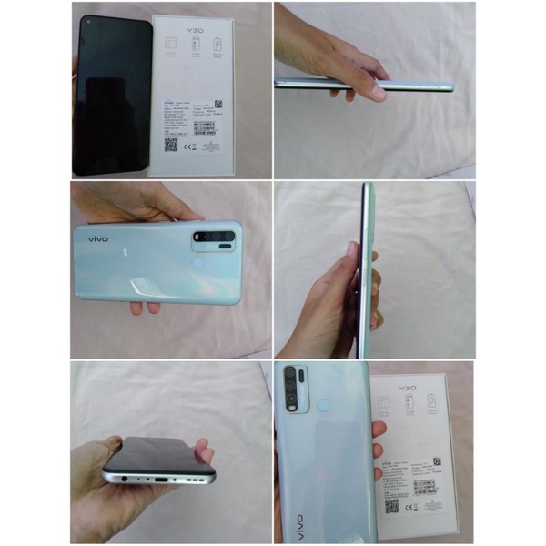 vivo y30 4/128 second ori store fullset