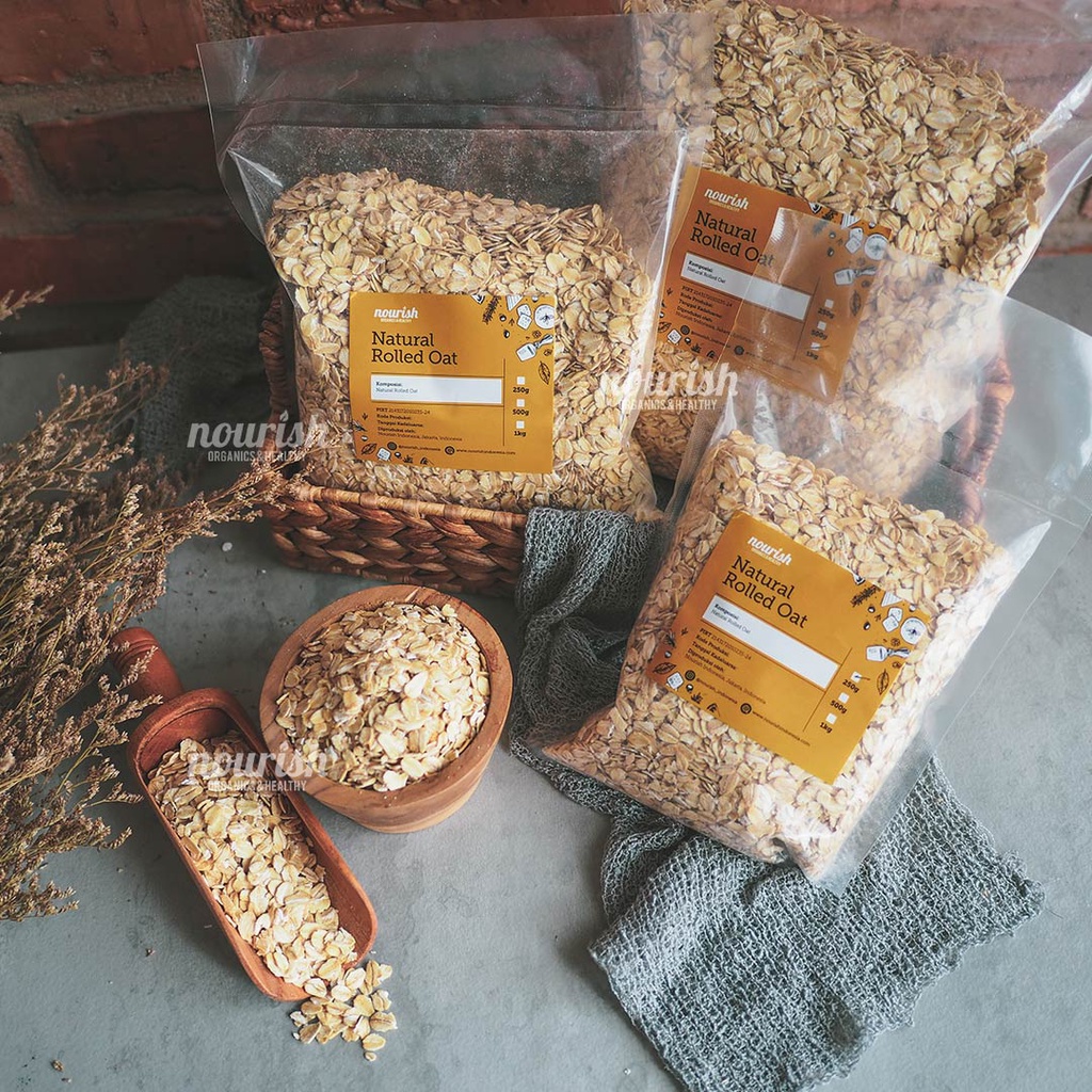 Natural Rolled Oat 100gr