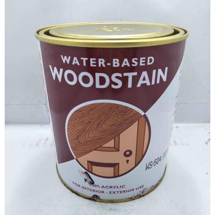 MOWILEX WOODSTAIN CLEAR FINISH WATER BASE / PELITUR KAYU