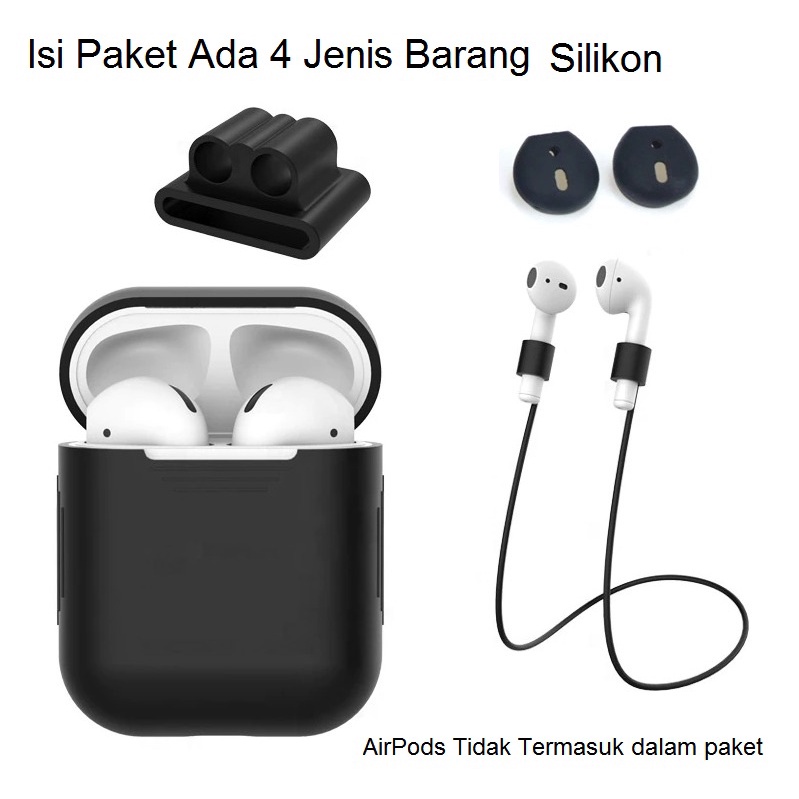 Sarung Silicone Silikon Case Strap Watch Eartips Tali Buds AirPod TWS