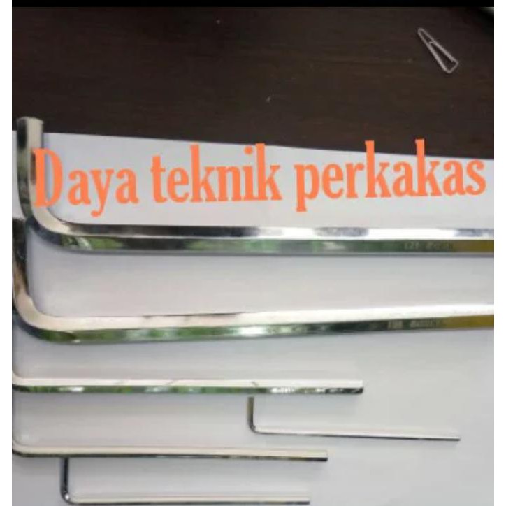 BERKUALITAS KUNCI L LONG TEKIRO 19MM - KUNCI L TEKIRO 19 MM BAGUS