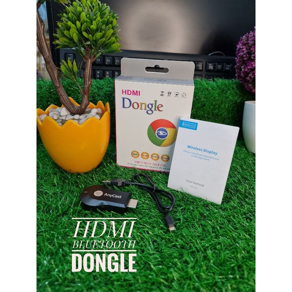 HDMI BLUETOOTH DONGLE ANYCAST TV WIRELESS RECEIVER