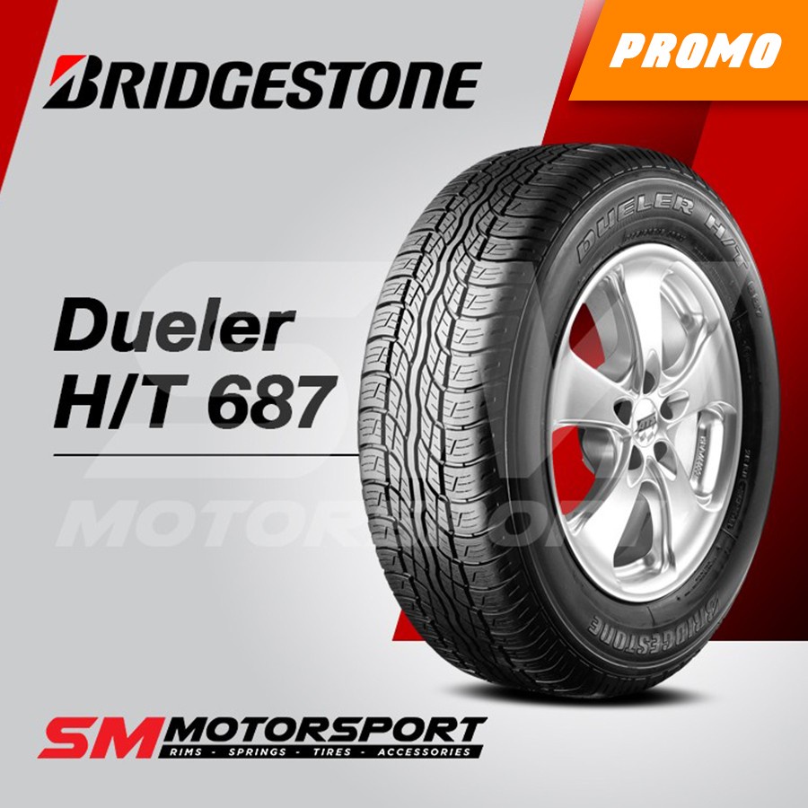 Ban Mobil Bridgestone Dueler D687 215 60 r17 17 Xtrail Outlander PROMO