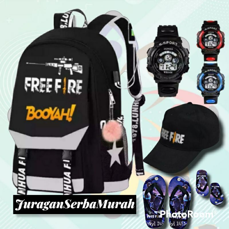 Tas Ransel 4in1 Lebih Hemat best Ransel anak laki-laki fireefire