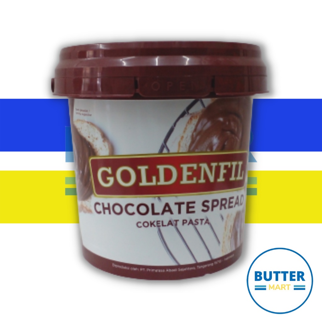 

Goldenfill Choco spread | Saus manis rasa coklat 1 kg