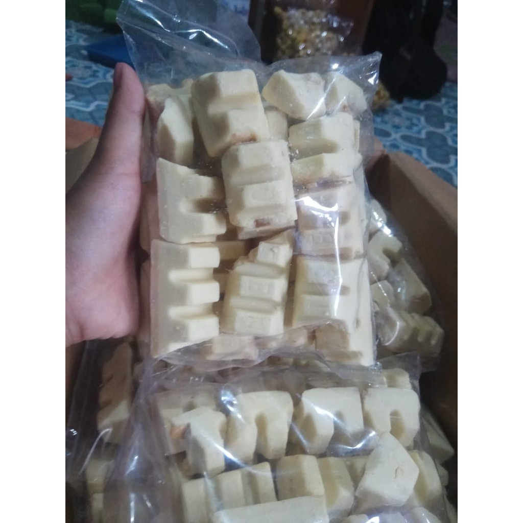 cokelat patahan silverqueen mix chunky per 500 gram