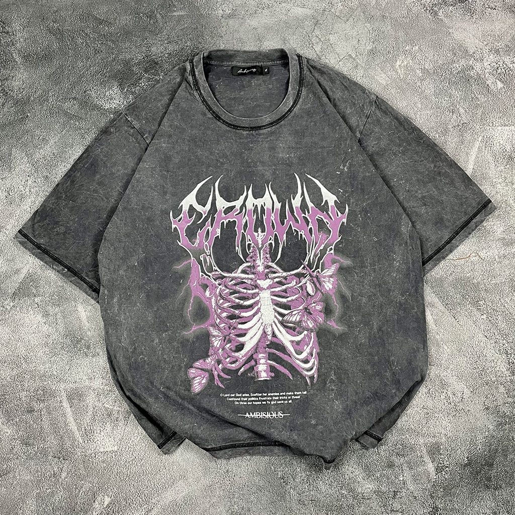 OVERSIZE T-SHIRT WASH&quot;CROWN&quot;