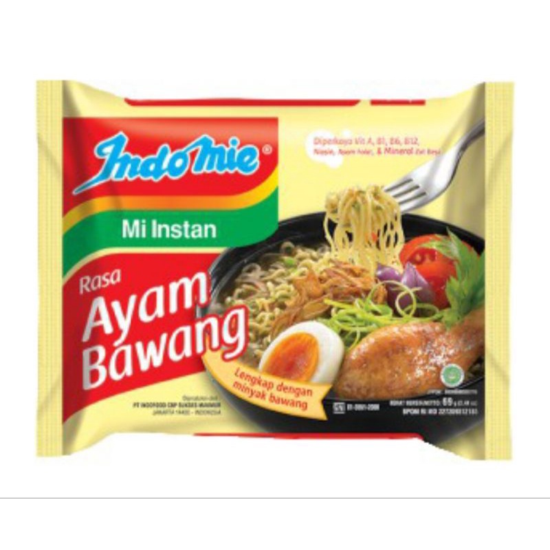 

indomie ayam bawang