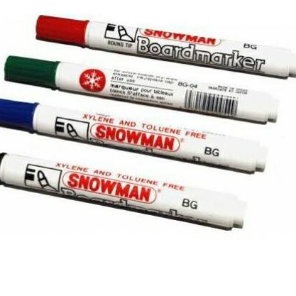 

Spidol Snowman Boardmarker - Biru (Pack 12 Pcs)