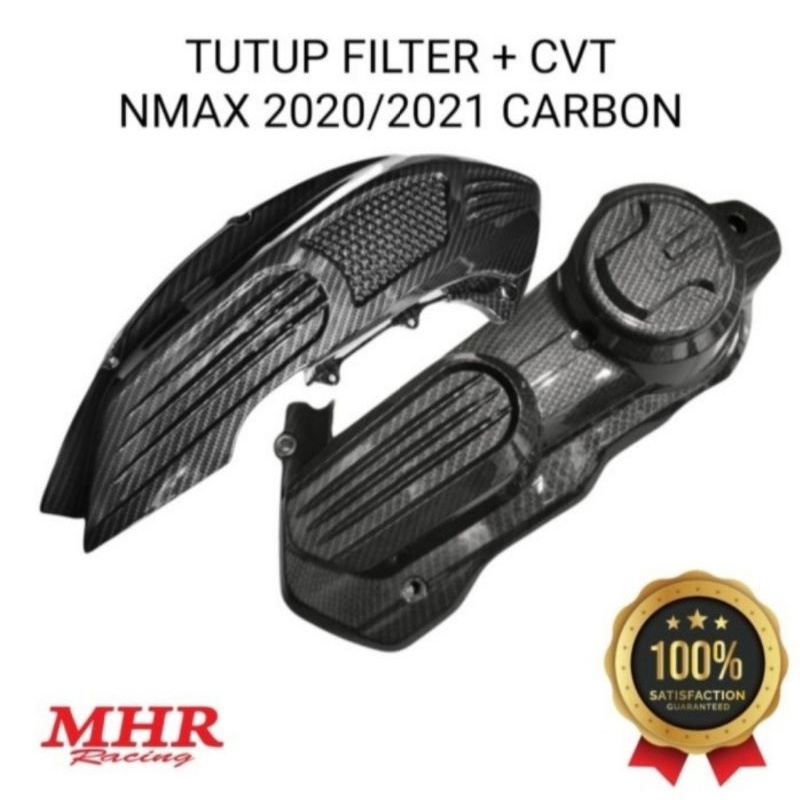 paket carbon nmax 2020 2021 2022 cover filter + cvt