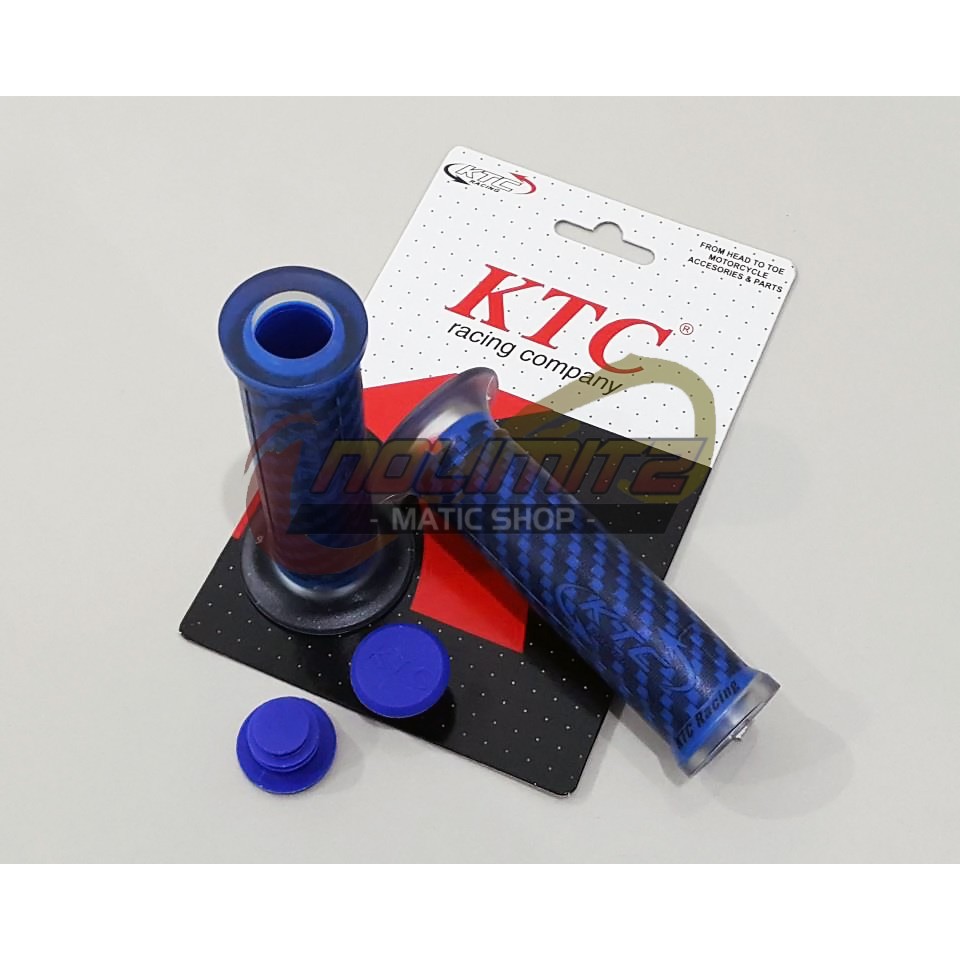 Handgrip / Handfat KTC Kitaco Carbon Model Harris Aerox 155 NMAX Vario XMAX Beat Scoopy PCX