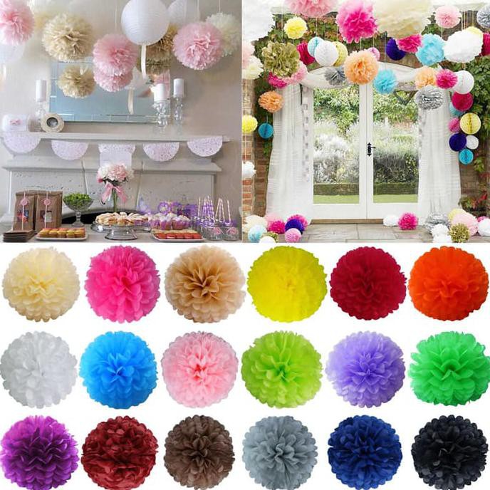 

Tissue Pompom / Kertas Pompom 30Cm Promo