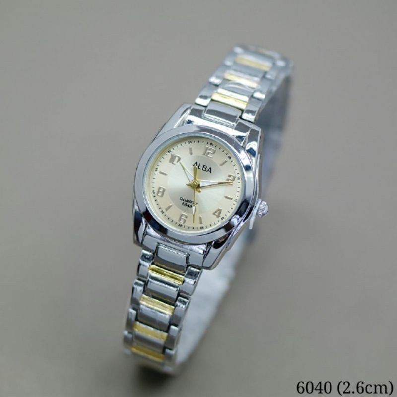 jam tangan Alba rantai cewek wanita