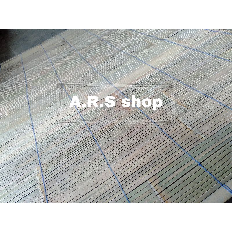 TIRAI BAMBU / Kerey Bambu Lampit ukuran 1 x 2 meter.