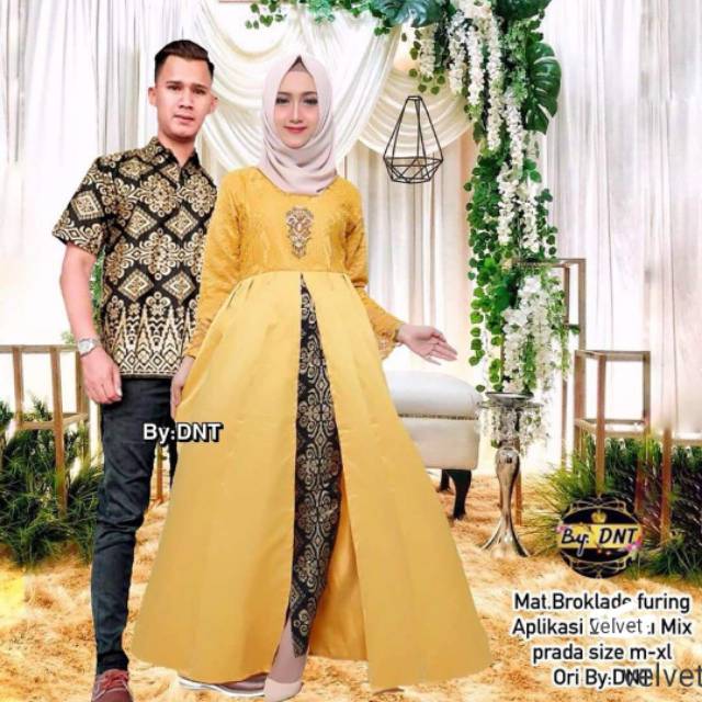 COUPLE SET BROKAT GAMIS