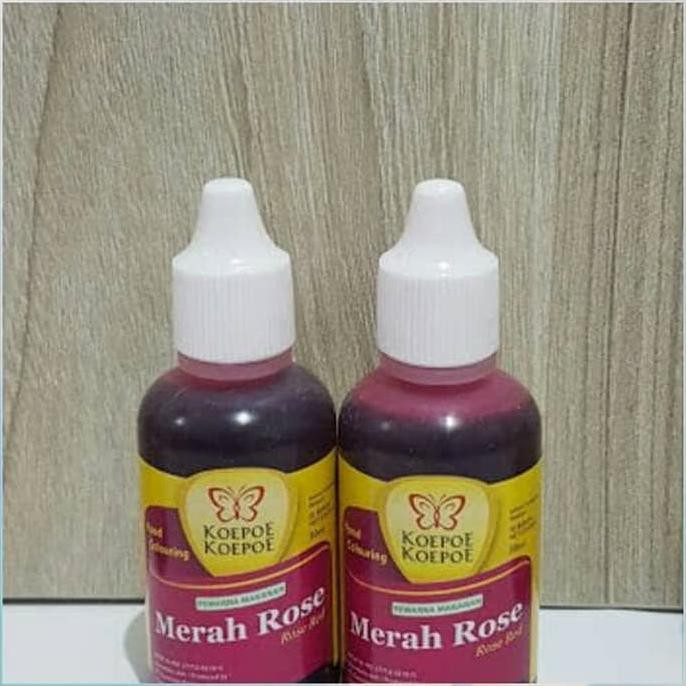 

Toko-Bahan-Kue- Pewarna Makanan Merk Koepoe Koepoe, Merah Rose 30Ml -Terlengkap-Termurah-Dijamin.