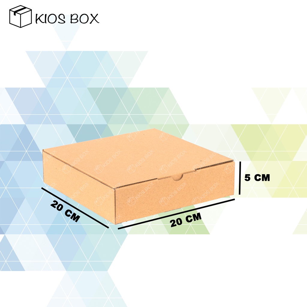 

Kardus Polos Dus Pizza Dus Kaos 20x20x5