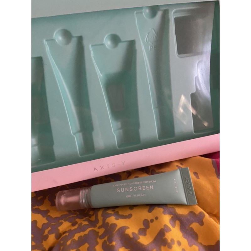 preloved axis y sunscreen mini size