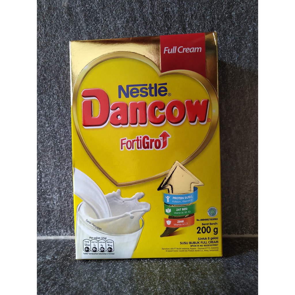 

DANCOW FULL CREAM FORTIGRO 400GR