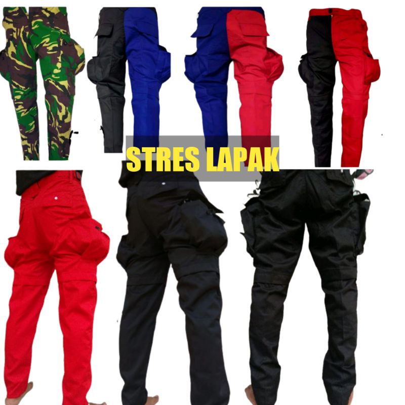 PROMO MURAH Celana alpin punk belang lebih keren alpina outdoor kempol cargo kanvas army panjang pri