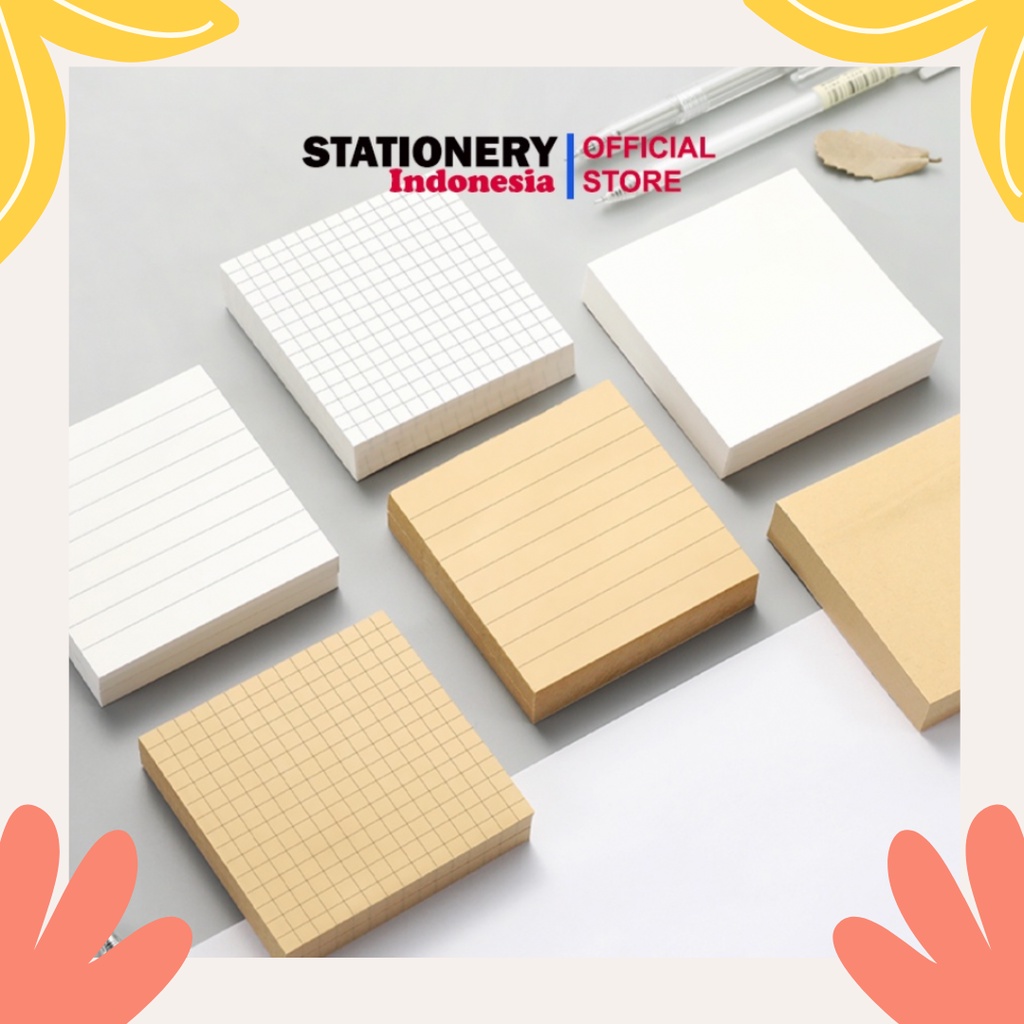 Sticky Note Memo Note Memo Stick SQUARE STICKY NOTES - MEMO TEMPEL