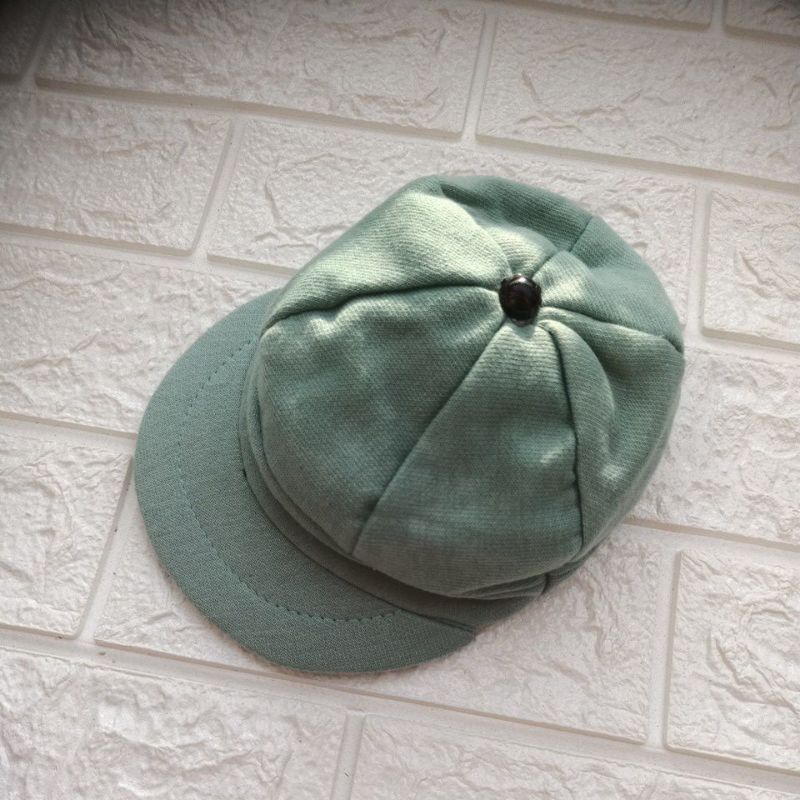 LYSASHOP - Topi Anak bayi Apolo Fashion Cewek Cowok Cantik-Hijau Mint