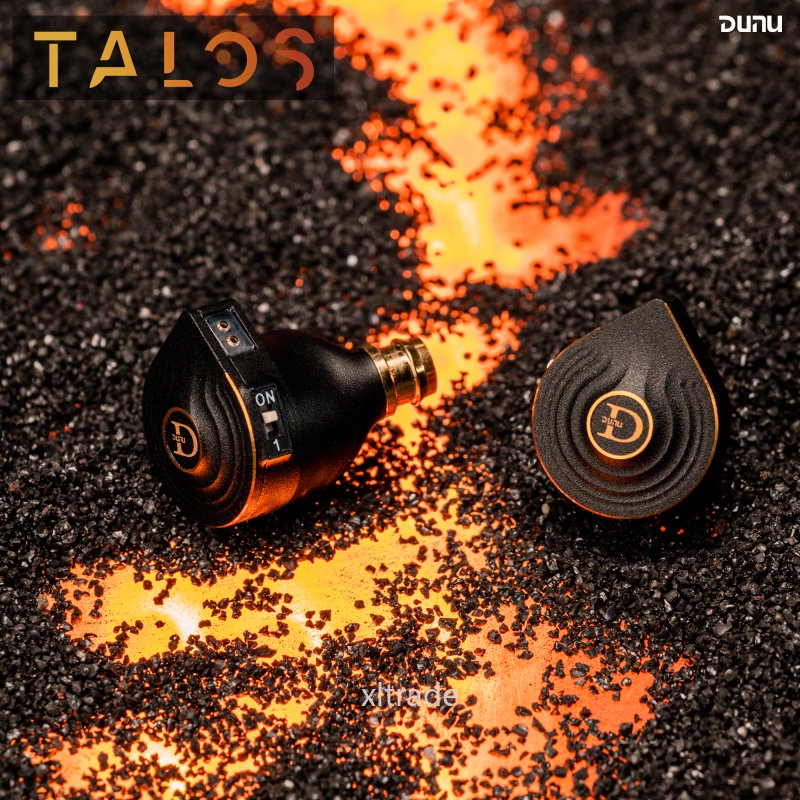 Dunu TALOS 1 Planar 2BA Earphone In-Ear Hybrid Mode Ganda Adjustable 14.6mm Kabel PlanarDetachable