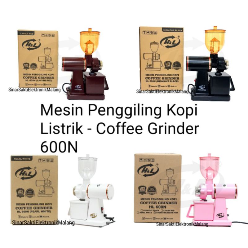 Coffee Grinder Electric / Mesin Giling Biji Kopi Listrik 600N Maker