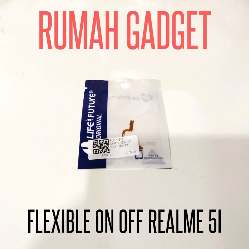 FLEXIBLE ON OFF REALME 5i/REALME 6i REALME 6 PRO REALME C2 PRO C11 C12  C2 PRO