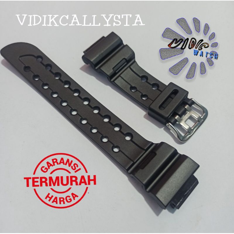 STRAP RUBBER CASIO / TALI KARET CASIO FROGMAN GWF100 / GWF 100 TOUGH SOLAR PREMIUM